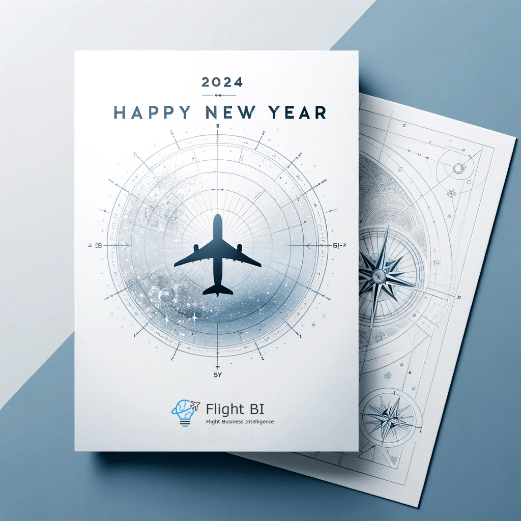 Happy New Year 2024 Flight BI