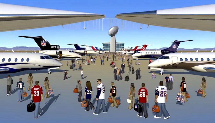 The Super Bowl’s Boost to Private Flights and Part 135 Operators